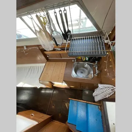 Tekne Beautiful 70s Vintage Yacht Boat In Barcelona